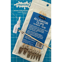 ICKYSTICKY ALLIGATOR CLIPS 10PK