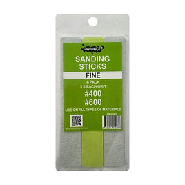 ICKYSTICKY SANDING STICKS FINE 6PK