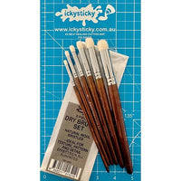 ICKYSTICKY DRY BRUSH SET