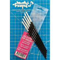 ICKYSTICKY SILICONE TIP BRUSH 5PK