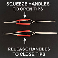 ICKYSTICKY REVERSE ACTION TWEEZERS 2PK