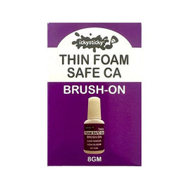 ICKYSTICKY THIN FOAM SAFE CA 8GM BRUSH ON