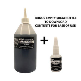 ICKYSTICKY BLACK FLEXY CA 500GM