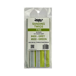 ICKYSTICKY - SANDING TWIGS - FINE 20PK