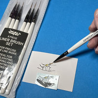 ICKYSTICKY LINER BRUSH SET