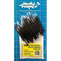 ICKYSTICKY DISPOSABLE MICRO BRUSHES THIN TIP