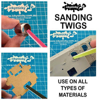 ICKYSTICKY SANDING TWIGS ULTRA FINE 20PK