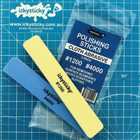 ICKYSTICKY POLISHING STICKS 2PK