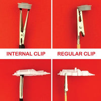 ICKYSTICKY INTERNAL ALLIGATOR CLIPS 10PK