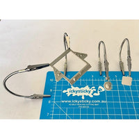 ICKYSTICKY DOUBLE ENDED FLEX CLIPS