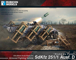 RUBICON MODELS - SDKFZ 251/1 AUSF D STUKA ZU FUSS AFV