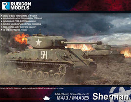 RUBICON MODELS - M4A3 / M4A3E8 SHERMAN MEDIUM TANK