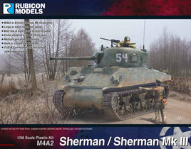 RUBICON MODELS - M4A2 SHERMAN / SHERMAN MK III MEDIUM TANK