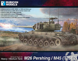 RUBICON MODELS - M26 PERSHING / M45 (T26E2) HEAVY / MEDIUM TANK