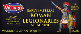 VICTRIX MINIATURES - VXA026 EARLY IMPERIAL ROMAN LEGIONARIES ATTACKING