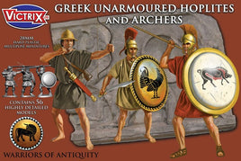 VICTRIX MINIATURES - GREEK UNARMOURED HOPLITES AND ARCHERS