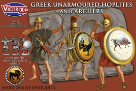 VICTRIX MINIATURES - VXA005 GREEK UNARMOURED HOPLITES AND ARCHERS