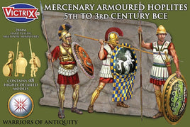 VICTRIX MINIATURES - MERCENARY ARMOURED HOPLITES 5TH TO 3RD CENTURY BCE