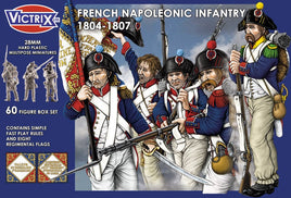 VICTRIX MINIATURES - FRENCH NAPOLEONIC INFANTRY 1804 TO 1807