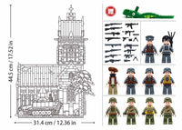 SLUBAN - B1532 MB BATTLE OF SAINTE MERE EGLISE 2287 PCS C3