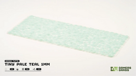GAMERS GRASS : PALE TEAL TINY TUFTS