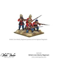 BLACK POWDER : ANGLO - ZULU WAR BRITISH LINE INFANTRY REGIMENT