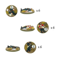 EPIC BATTLES : ZULU - BRITISH ARMY CASUALTY MARKERS **PRE ORDER **
