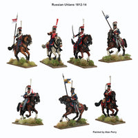 PERRY MINIATURES - NAPOLEONIC WAR - RUSSIAN UHLANS 1812-1814
