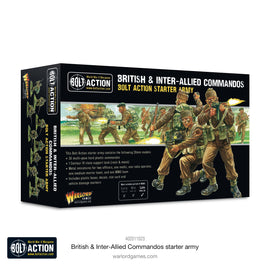 BOLT ACTION : STARTER ARMY - BRITISH & INTER-ALLIED COMMANDOS