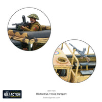 BOLT ACTION : BEDFORD QLT TROOP TRANSPORT