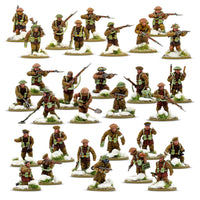 BOLT ACTION : BRITISH & CANADIAN INFANTRY (WINTER) (PLASTIC)