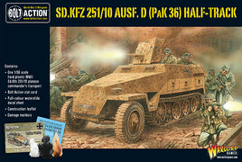 BOLT ACTION : SD.KFZ 251/10 AUSF D (PAK 36) HALF TRACK