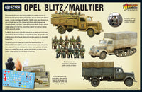 BOLT ACTION :  OPEL BLITZ/MAULTIER