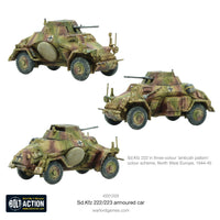 BOLT ACTION :  SD. KFZ 222/223 ARMOURED CAR