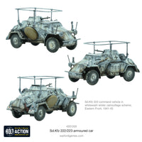 BOLT ACTION :  SD. KFZ 222/223 ARMOURED CAR