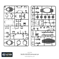 BOLT ACTION :  SD. KFZ 222/223 ARMOURED CAR