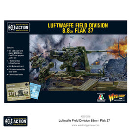 BOLT ACTION : LUFTWAFFE FIELD DIVISION 8.8CM FLAK 37 ANTI-TANK GUN