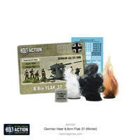 BOLT ACTION - HEER 8.8CM FLAK 37 ANTI-TANK GUN (WINTER)