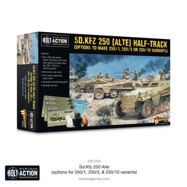 BOLT ACTION :  SD.KFZ 250 ALTE INC. 250/1, 250/3 & 250/10 OPTIONS