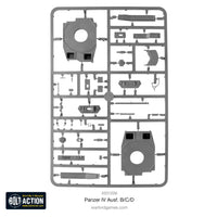 BOLT ACTION : PANZER IV AUSF. B/C/D MEDIUM TANK