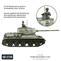 BOLT ACTION : T34/85 SOVIET MEDIUM TANK