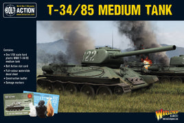 BOLT ACTION : T34/85 SOVIET MEDIUM TANK