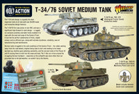 BOLT ACTION : T34/76 SOVIET MEDIUM TANK