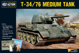 BOLT ACTION : T34/76 SOVIET MEDIUM TANK