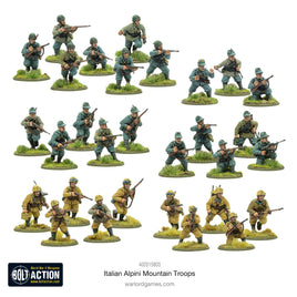 BOLT ACTION - ITALIAN ALPINI MOUNTAIN TROOPS (PLASTIC)