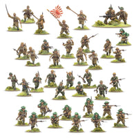 BOLT ACTION : JAPANESE ARMY INFANTRY (PLASTIC)