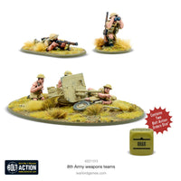 BOLT ACTION : BRITISH 8TH ARMY WEAPONS TEAM