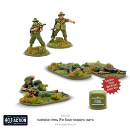 BOLT ACTION : AUSTRALIAN ARMY WEAPONS TEAMS (FAR EAST)