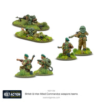 BOLT ACTION : BRITISH & INTER-ALLIED COMMANDOS WEAPONS TEAMS