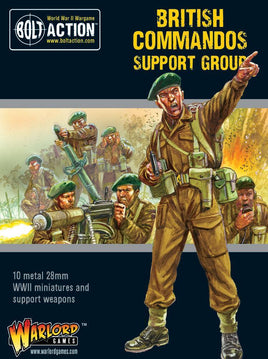 BOLT ACTION : BRITISH COMMANDOS SUPPORT GROUP